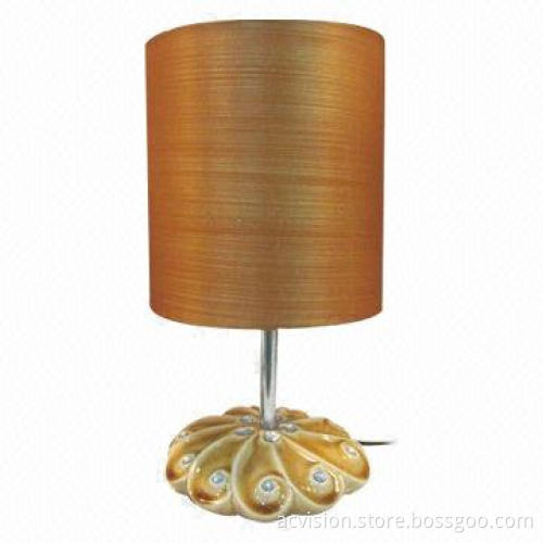 Elegant design lamp for decor handmade porcelain lamp modern ceramic table lamp